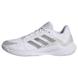 adidas Novaflight Volleyball, Scarpe da ginnastica Donna, Ftwr White Silver Met Ftwr White, 36 2/3 EU