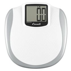 Escali Extra Large Display Digital Bathroom Scale for Body Weight with Easy-to-Read Display and Non-Slip Platform, Extra-High Capacity of 440 lb, Batteries Included