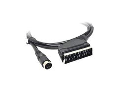 Xoro AV3 Cabo de áudio / vídeo adaptador (para HRT 8772/8780, SCART, 1,5 m, acc400513) preto