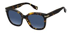 Marc Jacobs Jar MJ 1012/s 086/GB Havana Sunglasses Unisex Acetate, Standard, 52 Occhiali, Donna