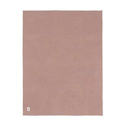 Ledig babystickad filt, gosig filt, babyfilt, stickad 100% ekologisk bomull, guld/stickad filt, frizzy ros