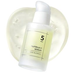 numbuzin No.5 Serum | Goodbye Blemish Serum | for Acne Scars with Vitamin C, Niacinamide, Antioxidant | Lightweight Gel, Korean Skincare for Face | 50 ml