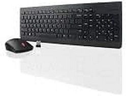 Lenovo Essential Wireless Keyboard and Mouse Combo (Black) - Belgian/UK English 120