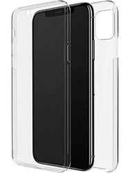 Hama Black Rock - Custodia protettiva 360° Clear per Apple iPhone 11 Pro Max, protezione perfetta, design sottile, in plastica trasparente, 360°