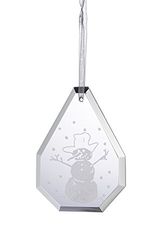 GALWAY Adorno de muñeco de Nieve con Forma de Gota Viviente, 6.9 x 4.8 x 6.9 cm
