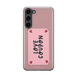 Babaco ERT GROUP mobile phone case for Samsung S23 original and officially Licensed pattern Love Coupon 001 optimally adapted to the shape of the mobile phone, case made of TPU