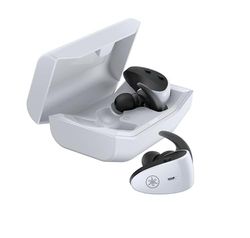 Yamaha TW-ES5A Auriculares In-Ear Deportivos True Wireless Bluetooth con Listening Care, Micrófono con Diseño Avanzado, Resistente al Agua y al Sudor IPX7 - Blanco