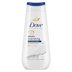 Dove Advanced Care Deeply Nourishing Body Wash body cleanser with skin-natural nutrients for instantly lotion-soft skin 225 ml
