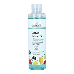 NATYSAL Agua MICELAR SUPERFOODS 200ml, Único, Estándar