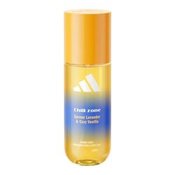 adidas Vibes Chill Zone Fragrance Hair & Body Mist, Aromatic Fragrance with Notes of Lavender & Vanilla, Mood-Boosting, For Any Occasion, 150ml