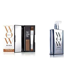 COLOR WOW Root Cover Up, Light Brown 2.1 g & Dream Coat Supernatural Spray, 200 millilitre