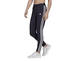 adidas 3 Stripes Leggings, Legend Ink/White, XS