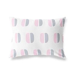 BonaMaison Willekeurig Patroon Decoratieve Kussensloop, Kussenhoezen Bank, Decoratieve Kussenhoesjes, Kussensloop; Sofa, Slaapkamer, Kantoor, Auto 45x60 Cm - Ontworpen en vervaardigd in Turkije