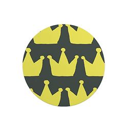 Questo Casa, Round Digital Printed Mouse Pad, Non-Slip Base, for Office and Home, Diameter:22cm