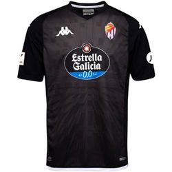 Kappa Kombat GK Real Valladolid 23/24, keeper-T-shirt, zwart, L, heren