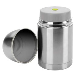 Ibili 753908 Bouteille Isotherme pour aliments solides Inox 12 x 12 x 22 cm