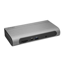 Kensington Replicador de Puertos Thunderbolt 3 y USB-C Replicador Thunderbolt 3 y USB-C SD5600T 4K Vídeo Dual (DisplayPort++/HDMI) con 96 W de PD - Replicador Universal para Windows y Mac (K34009EU)