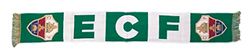 Elche C.F sjaal, acroniemen, groen, 130 x 20 cm, uniseks, volwassenen, Groen, 130x20