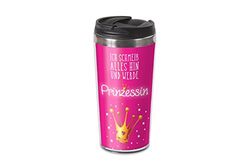 Für dich 1010760310 - Tazza Termica, in plastica, Multicolore, 5 x 2 cm