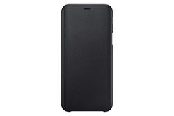 Samsung Original EF-WJ600CBEGWW J6 Case Wallet Folio Cover - Black