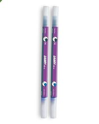LAMY ink-x uppsättning med 2 bläcksläckare sammet av plast med raderspets och korrigeringsspets medium – uteslutande för att radera kungsblått bläck