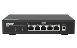Qnap Qsw-1105-5T, 5 Port 2.5Gbps Auto Negotiation (2.5G/1G/100M), Unmanaged Switch