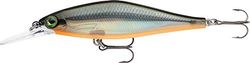 Rapala Shadow Rap Shad Deep Lure with Two No. 6 Hooks, 1.5-1.8 m Swimming Depth, 9 cm Size, Halloween