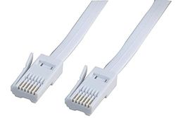 Pro Signal PSG04195 BT Plug to Plug (BT631A) Telephone Lead, 15m