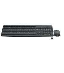 Logitech MK235 Wireless Keyboard and Mouse, QWERTY Hungarian Layout - Grey