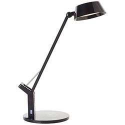 Brilliant lampada, lampada da tavolo Kaila LED con base di ricarica a induzione nera, 1x LED integrato, 8W LED integrato, (710lm, 3100-6100K), ricarica wireless di dispositivi mobili
