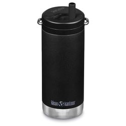 Klean Kanteen TKWide 12 oz (med vridlock) - svart
