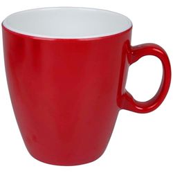 BC Taza melamina 2 t. rojo 4 piezas