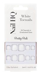 Nail HQ White Toenails (24 Pieces)
