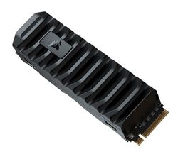 Corsair MP600 PRO XT 4TB Gen4 PCIe x4 NVMe M.2 SSD (Up to 7,100 MB/s Sequential Read and 6,800 MB/s Write Speeds, High-Density TLC NAND, Aluminum Heatspreader, M.2 2280 Form-Factor) Black