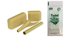 SHEWEE SHE PEE Extreme + Peebol – The Original Female Urination Device Since 1999! Wee Easily, Standing Up Without Removing Clothing. W/Extension Pipe, Case & Peebol Portable Urinal – Desert Sand