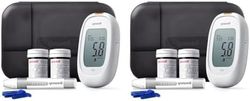 yuwell Blood Sugar Monitor, Diabetes Testing Kit with Test Strips x 50 and Lancets x 50, Blood Glucose Meter Ideal for Home Use, Batteries Include (Model 582) (Pack of 2)