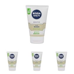 NIVEA MEN® Sensitive Face Wash 100ml (Pack of 4)