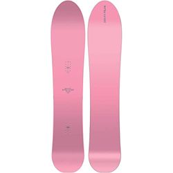 Nitro Snowboards Heren Slash PINK BRD '23, poederboard, taps toelopende richting, true camber, all-terrain, wide, voor grote voeten