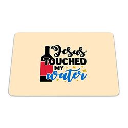 Bonamaison, Rectangle Pop Art Digital Printed Mouse Pad, Non-Slip Base, for Office and Home, Size: 22 x 18 cm