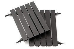Kamado Joe BJ-ALUMN, duurzame, hittebestendige aluminium zijplanken in zwarte compatibele grote Joe-grill