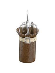 Zwilling - 97317-007-0 - Twinox Elégance - Étui à Manucure - Cuir de Veau - Brun