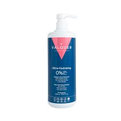 Valquer Ultra-Hydrating Formula Zero Shampoo. Nourishes, repairs, and softens dry hair, providing softness and shine. With soy extract, phytokeratin, and vitamin E. Vegan. 1L.