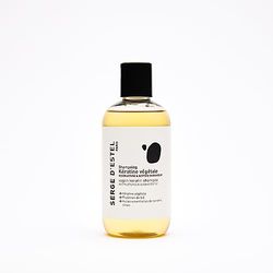 SERGE D'ESTEL PARIS Shampoo Keratin Sulfate Free 250ml Protects Hair Fiber Extends Smoothing Effects Specific For Brazilian Smoothing