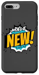 Custodia per iPhone 7 Plus/8 Plus 2 Cor 5:17 Made New in Christ: Kids Christian Faith Baptism