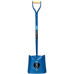 Draper 70373 Solid Forged Square Mouth Shovel, No.2, Blue,One Size