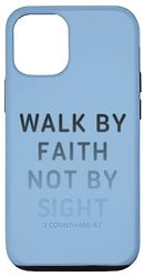 Carcasa para iPhone 15 2 Corinthians 5:7 Walk by Faith Not by Sight – Christian