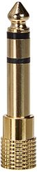 PremiumCord adapter stereouttag 6,3 mm till stereouttag 3,5 mm, jack 6,3 mm till jack 3,5 mm, guldpläterad