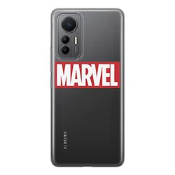 ERT GROUP mobiltelefonfodral för Xiaomi 12 LITE originalt och officiellt licensierat Marvel mönster 006 optimalt anpassad till formen på mobiltelefonen, gedeeltelijk transparant