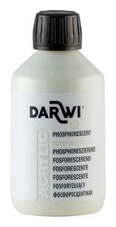 DARWI - DA0200250024C - Un flacon de Peinture Acrylique Phosphorescente - Lueur de nuit - 250 ML - DARWI ACRYLIC