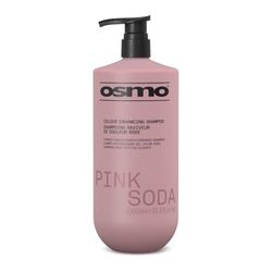 Osmo Pink Soda Colour Enhancing Shampoo | Buildable Pigment and Colour Refresh | Vegan. 1000ml.